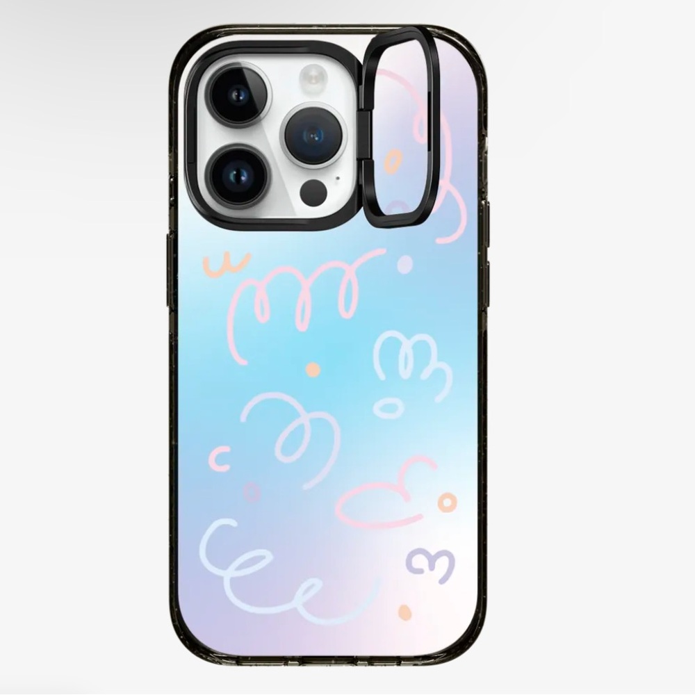 Casetify Blue iPhone 14 pro Case with Gradient Design